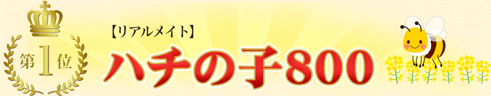 リアルメイト　ハチの子８００